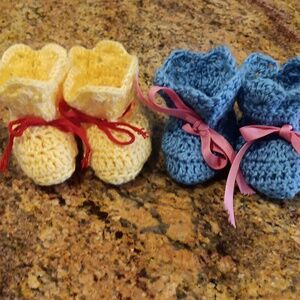 Baby Crochet Booties